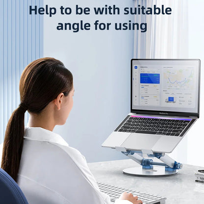 Suport Yesido LP06 pentru Laptop 10inch - 17.3inch, Argintiu