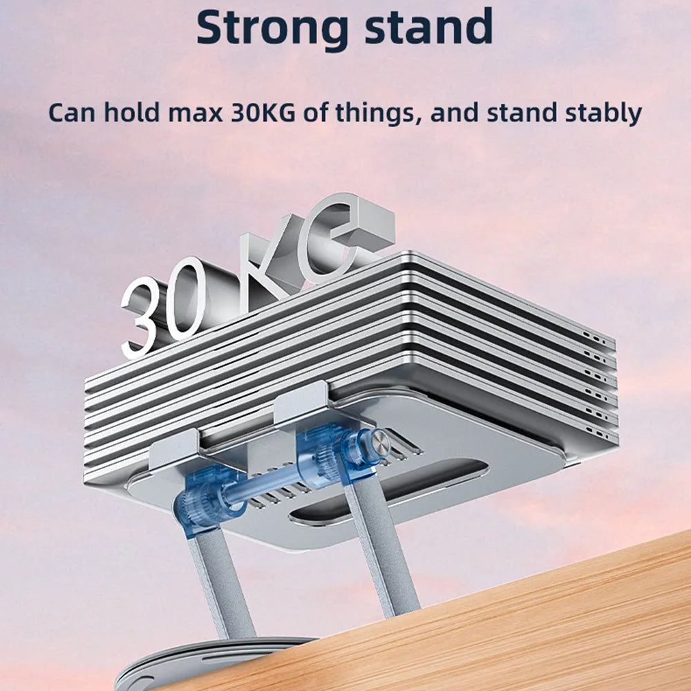 Suport Yesido LP06 pentru Laptop 10inch - 17.3inch, Argintiu