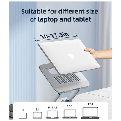Suport Yesido LP06 pentru Laptop 10inch - 17.3inch, Argintiu