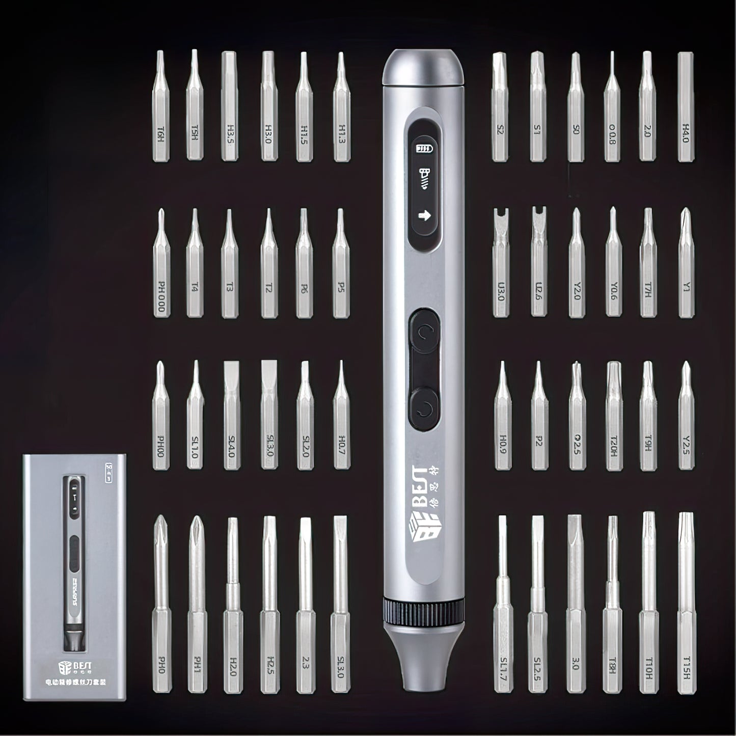 Surubelnita Electrica Best BST-9933A, 50in1, Argintie