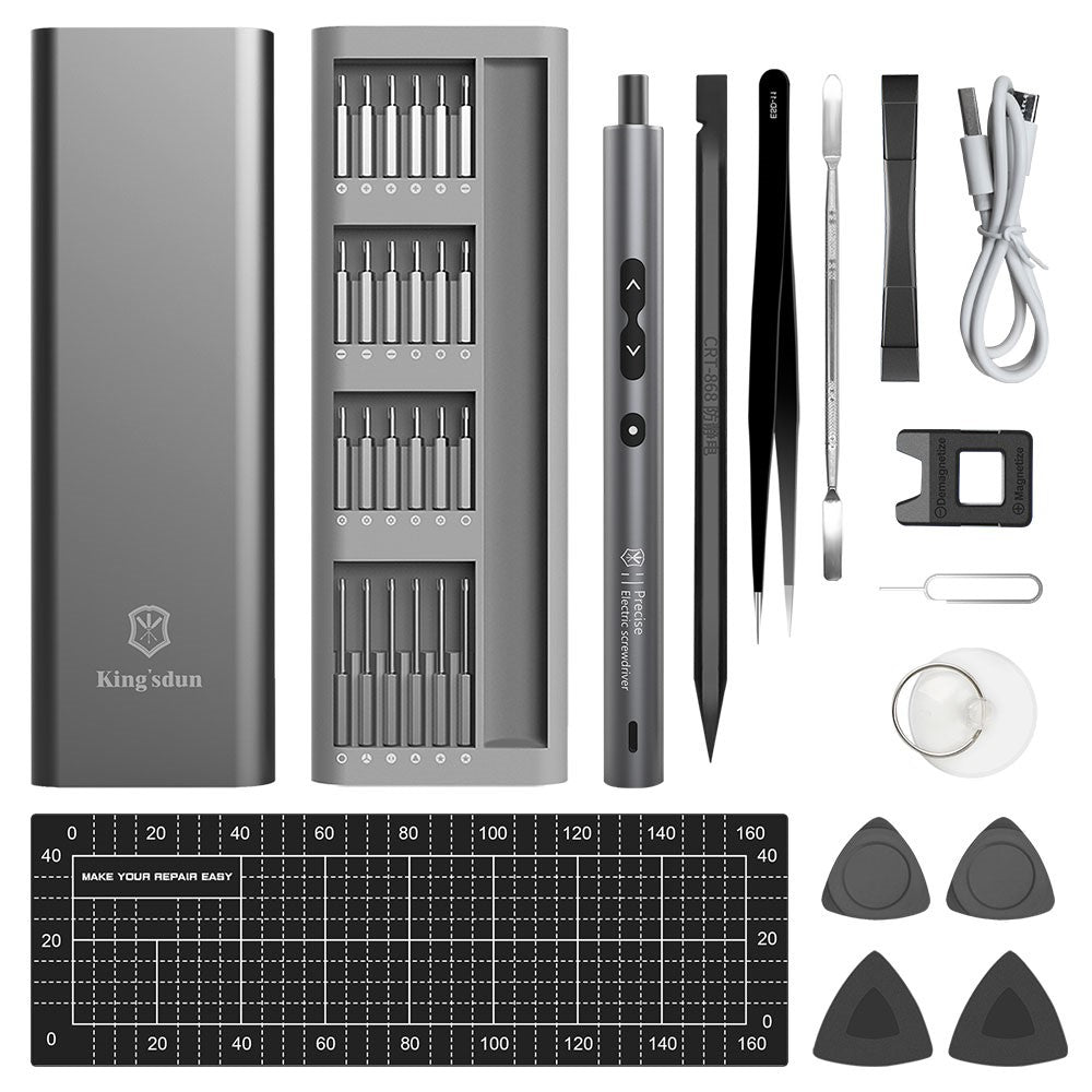 Surubelnita Electrica King'sdun, 62in1, Gri
