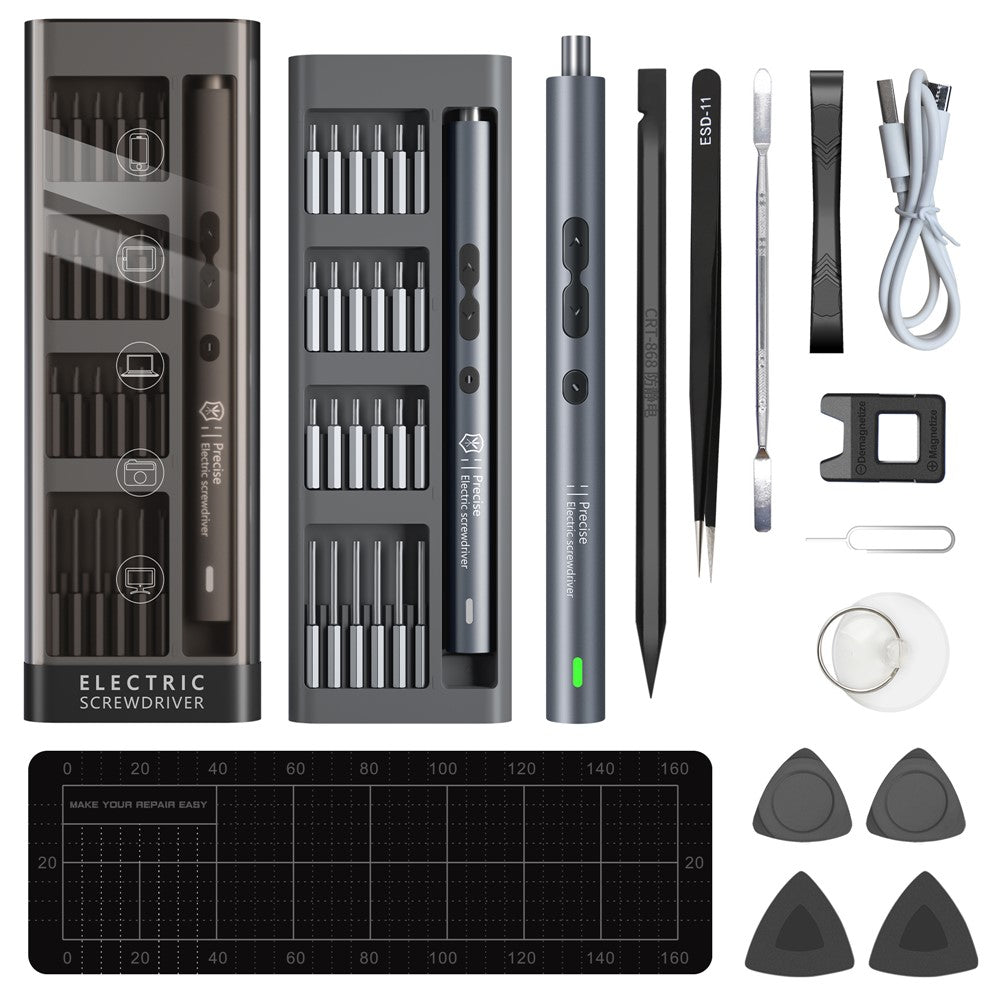 Surubelnita Electrica King'sdun KS-882038, 62in1, Gri