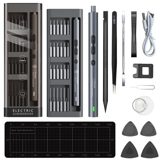 Surubelnita Electrica King'sdun KS-882038, 62in1, Gri