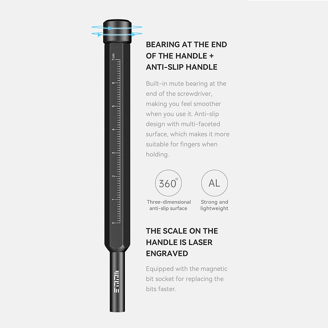 Surubelnita Jakemy JM-8180, 47in1, Neagra