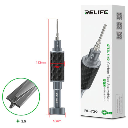 Surubelnita Relife RL-729, Cruce Goala 2.5mm