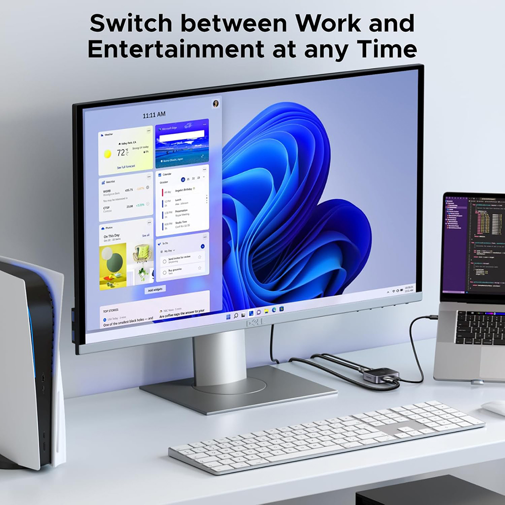 Switch Video HDMI / USB-C UGREEN AW503 (55452), Gri, Resigilat