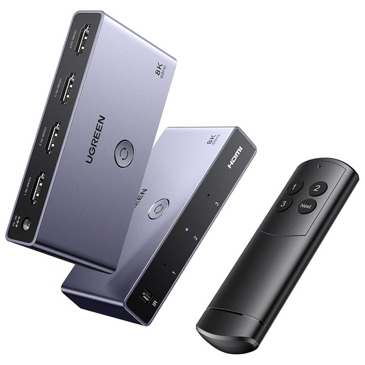 Switch Video HDMI UGREEN CM624 (15604), Gri, Resigilat