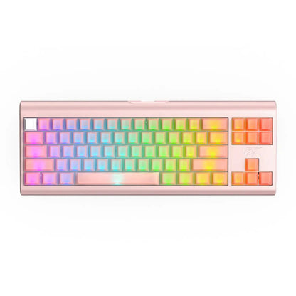 Tastatura Gaming HAVIT KB896L, RGB, 1.2m, Roz