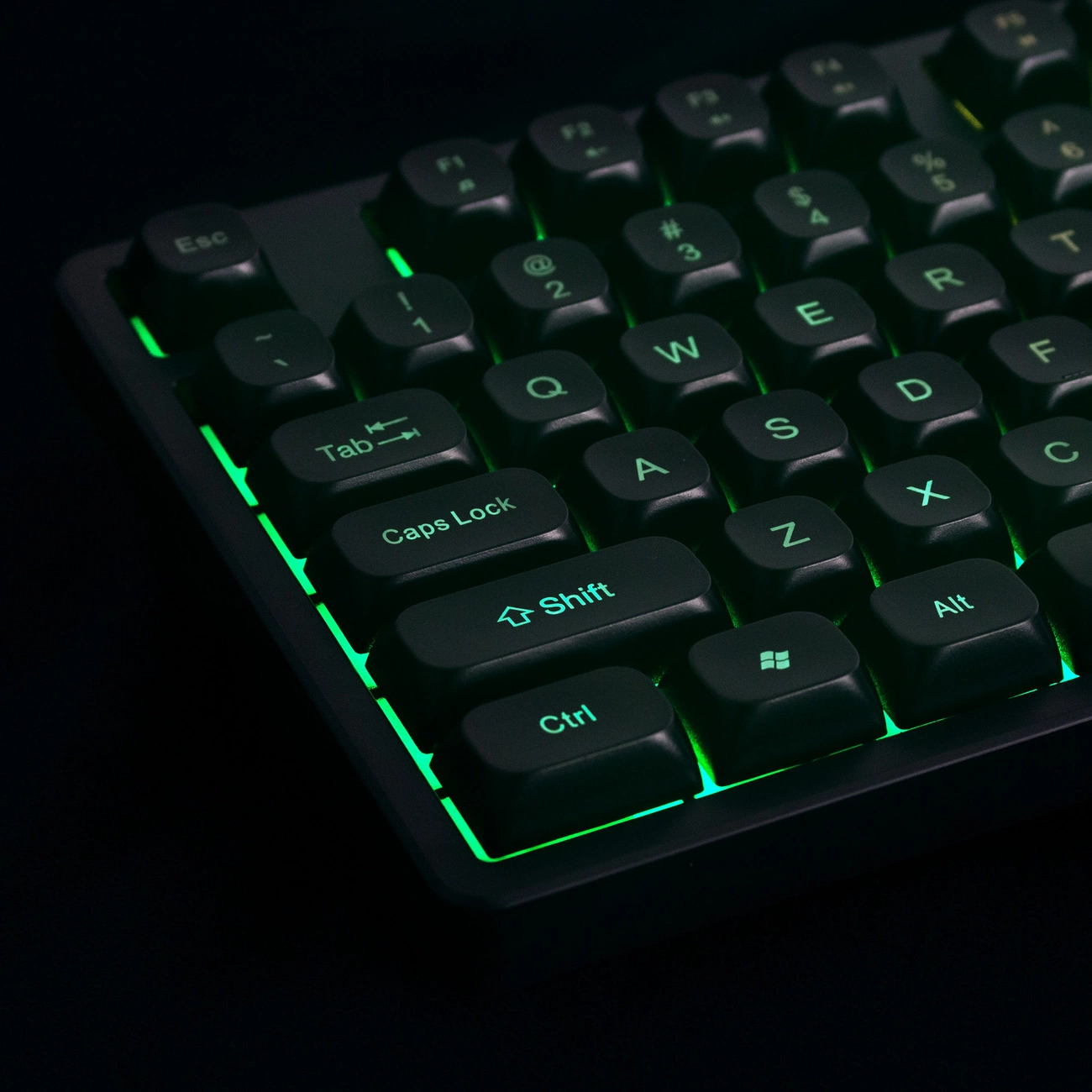 Tastatura Gaming Wired USB WZK WKG-200, RGB, 1.5m, Neagra