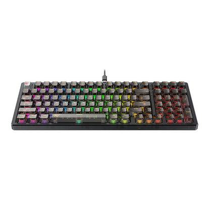 Tastatura Gaming Wired USB HAVIT KB875L, RGB, 1.8m, Transparenta Neagra
