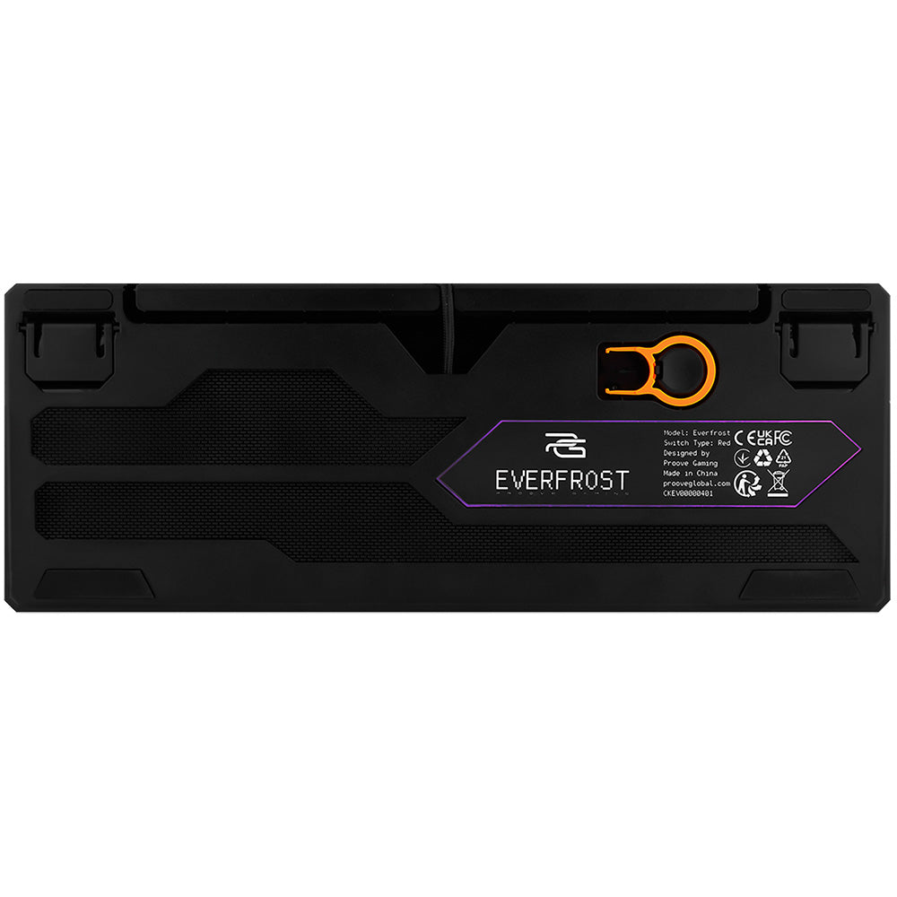 Tastatura Gaming Wired USB Proove Everfrost, RGB, 1.8m, Neagra CKEVEN00000401
