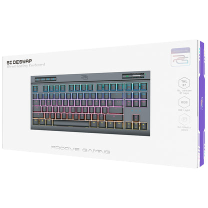 Tastatura Gaming Wired USB Proove Sideswap, RGB, 1.5m, Neagra CKSIEN00022401