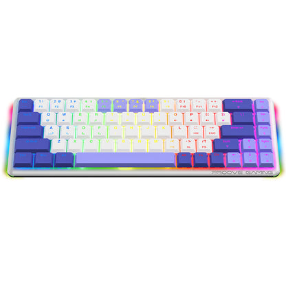 Tastatura Gaming Wireless Proove AFK, RGB, BT / Wi-Fi / Wired, 1.5m, Alba WKAFKEN22002