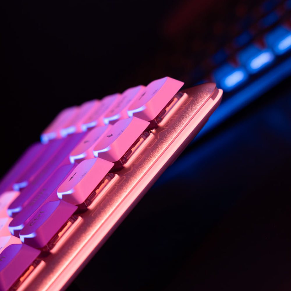 Tastatura Gaming Wireless Proove AFK, RGB, BT / Wi-Fi / Wired, 1.5m, Alba WKAFKEN22002