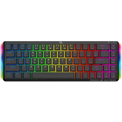 Tastatura Gaming Wireless Proove AFK, RGB, BT / Wi-Fi / Wired, 1.5m, Neagra WKAFKEN22001