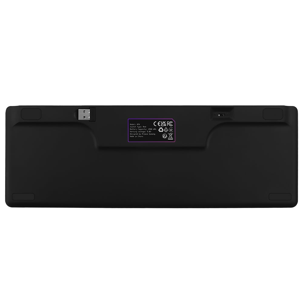 Tastatura Gaming Wireless Proove AFK, RGB, BT / Wi-Fi / Wired, 1.5m, Neagra WKAFKEN22001