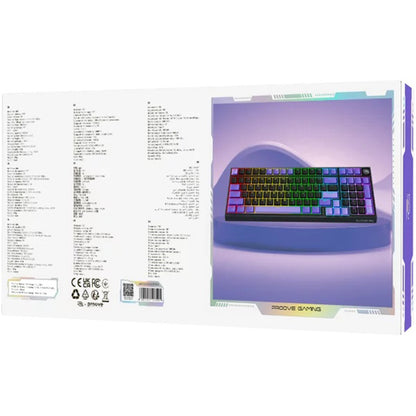 Tastatura Gaming Wireless Proove Slicker Pro, RGB, BT / Wi-Fi / Wired, 1.8m, Neagra WKSLPEN22416