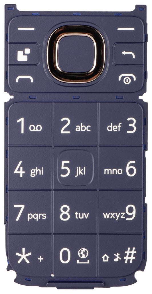 Tastatura Latina HMD 2660 Flip, Mov, Service Pack 5010001250SH0