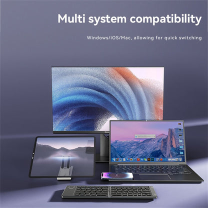 Tastatura Pliabila Bluetooth Yesido KB27, Neagra