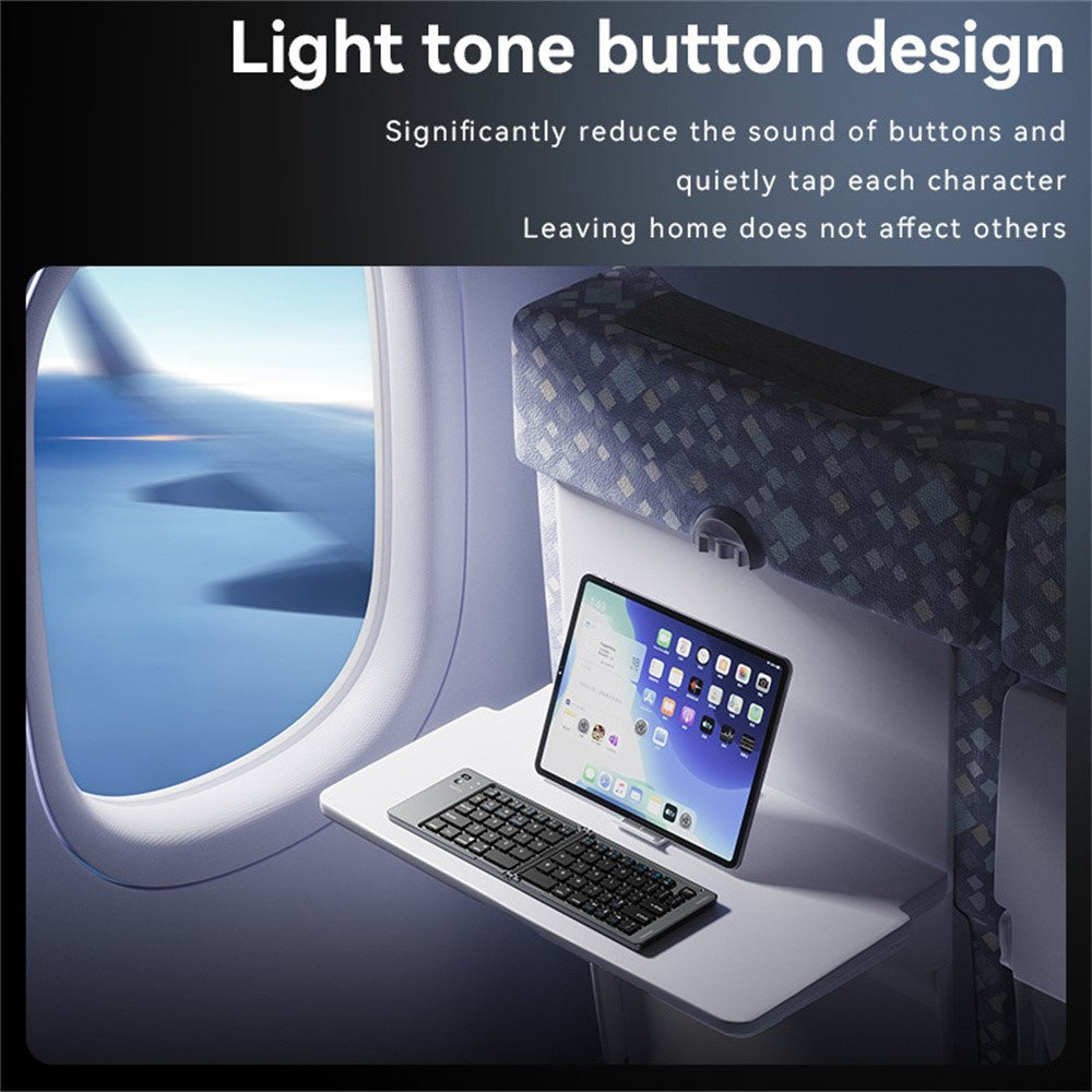 Tastatura Pliabila Bluetooth Yesido KB27, Neagra