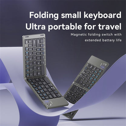 Tastatura Pliabila Bluetooth Yesido KB27, Neagra