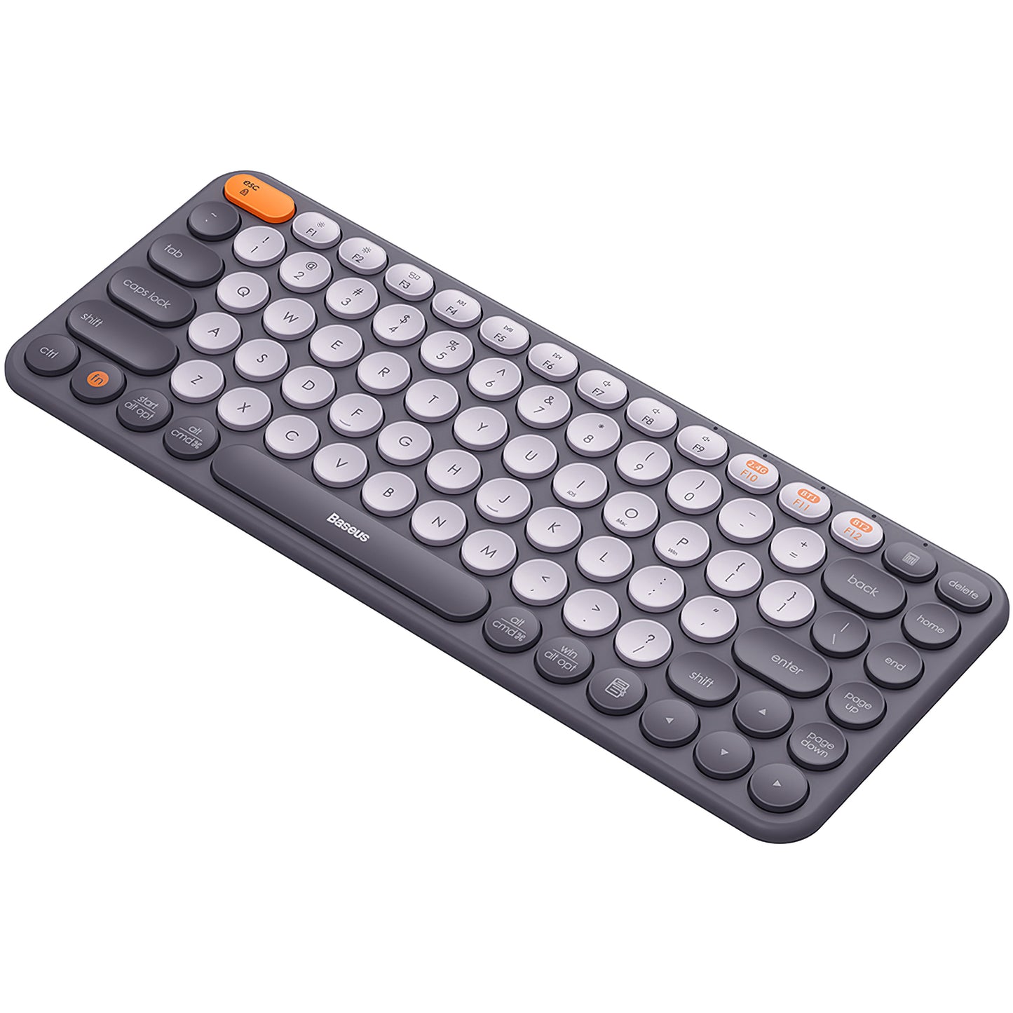 Tastatura Wireless Baseus K01A Tri-Mode, BT / Wi-Fi, Gri B00955503833-00