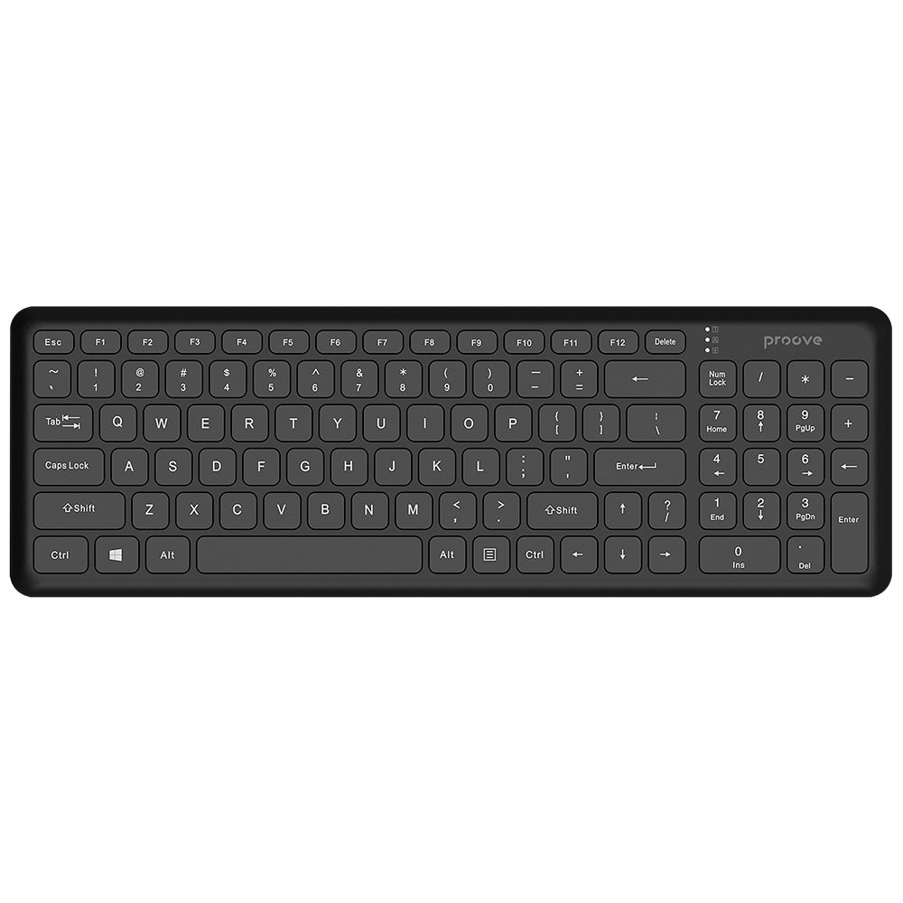 Tastatura Wireless Proove Classic Code, Neagra KBCDEN00003001
