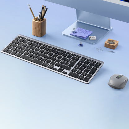 Tastatura Wireless UGREEN K552 (75163), BT / Wi-Fi, Neagra