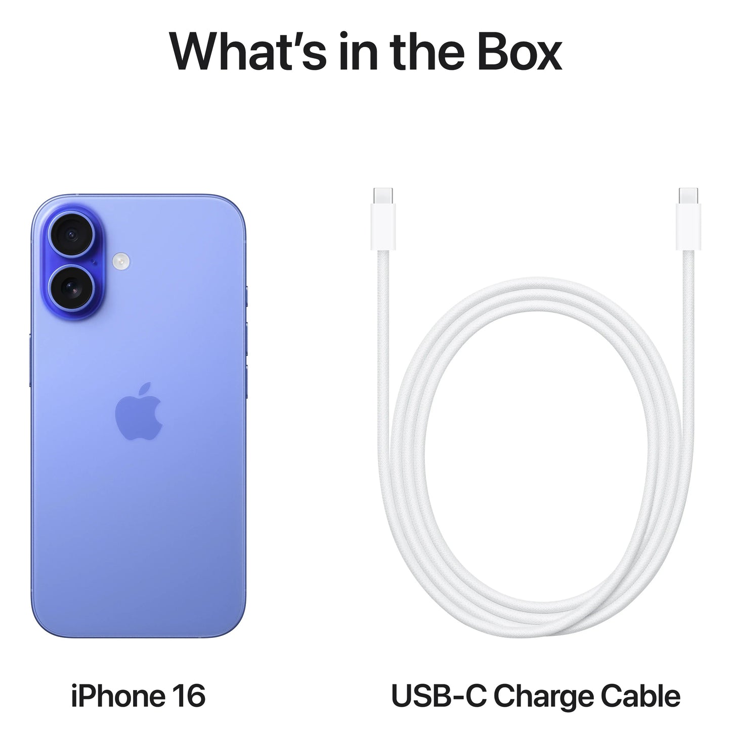 Telefon Mobil Apple iPhone 16, 128GB, Ultramarine MYEC3ZD/A