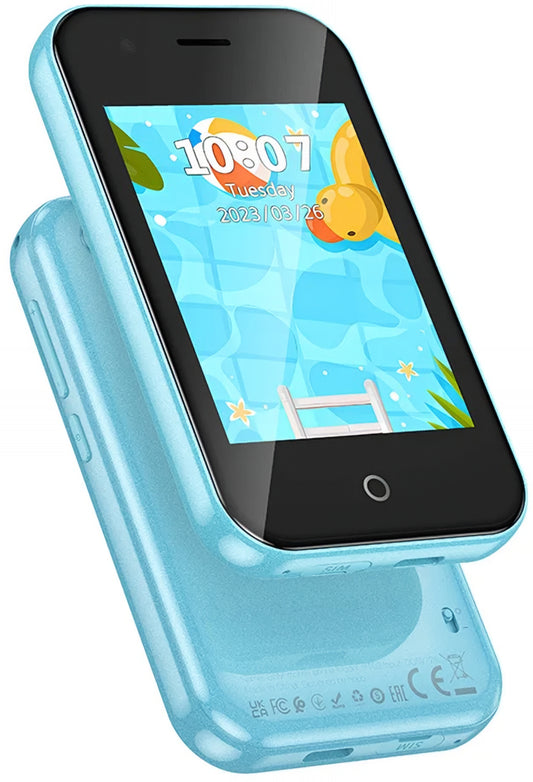 Telefon Mobil HOCO Y102 Kids, 2G, Afisaj 2.8inch, Albastru
