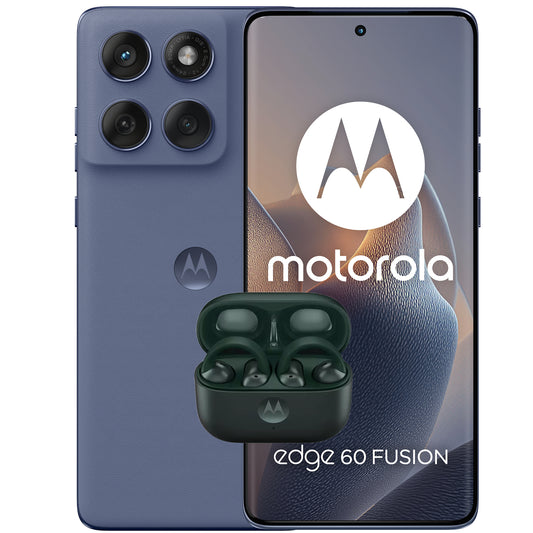 Telefon Mobil Motorola Edge 60 Fusion 5G + Moto Buds Loops, 256GB, 8GB, Slipstream M25YNZ1L