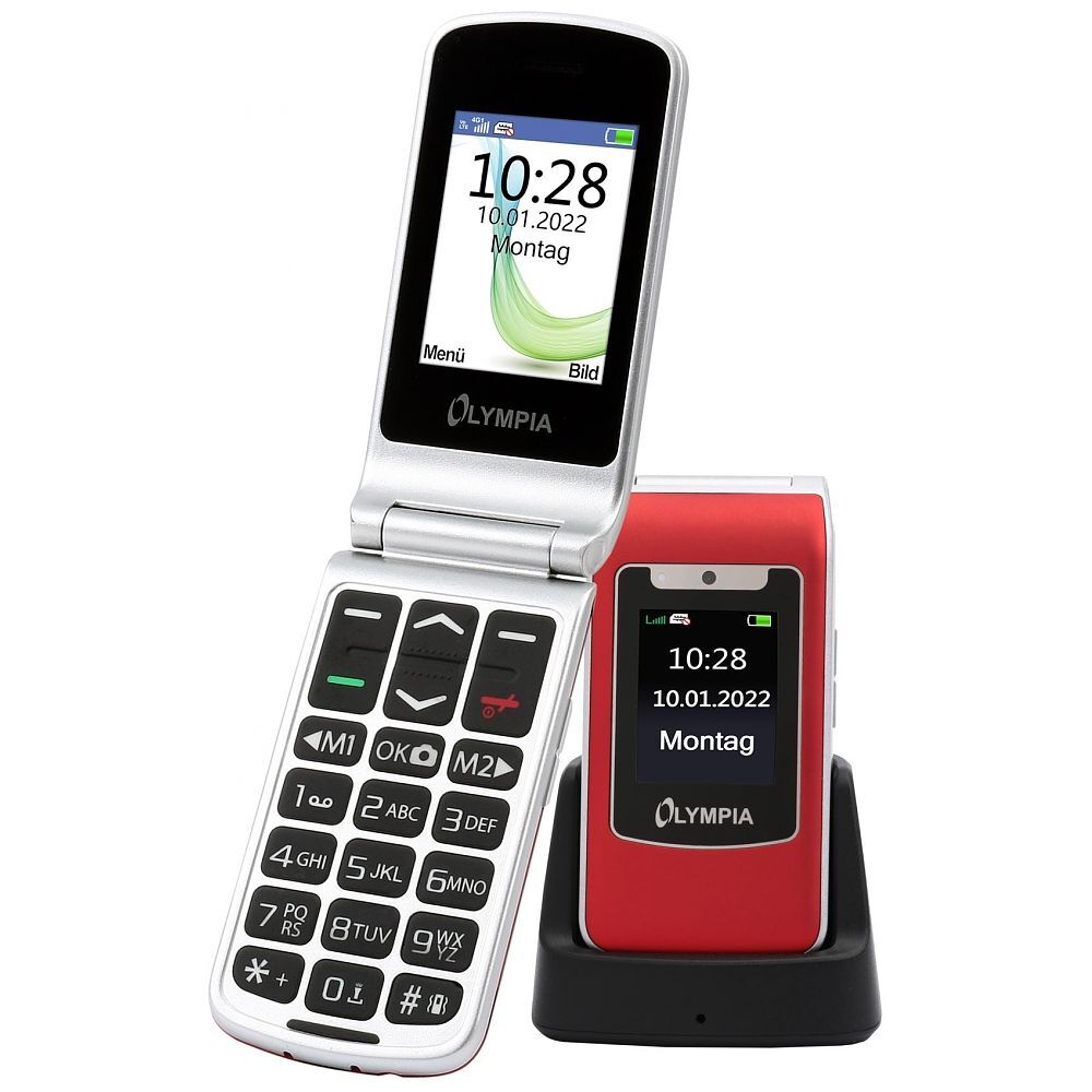 Telefon Mobil Olympia Style Duo, 48MB, Red 2298