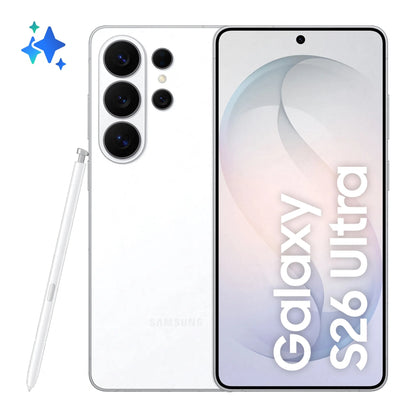 Telefon Mobil Samsung Galaxy S26 Ultra, 512GB, 12GB, White SM-S948BZWGEUB