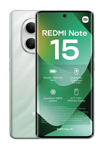 Telefon Mobil Xiaomi Redmi Note 15 4G, 256GB, 8GB, Green MZB0MNPEU
