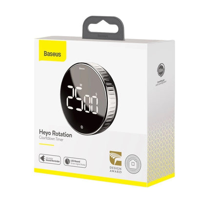 Timer Temporizator Baseus Heyo Rotation, Negru ACDJS-01