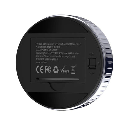 Timer Temporizator Baseus Heyo Rotation, Negru ACDJS-01