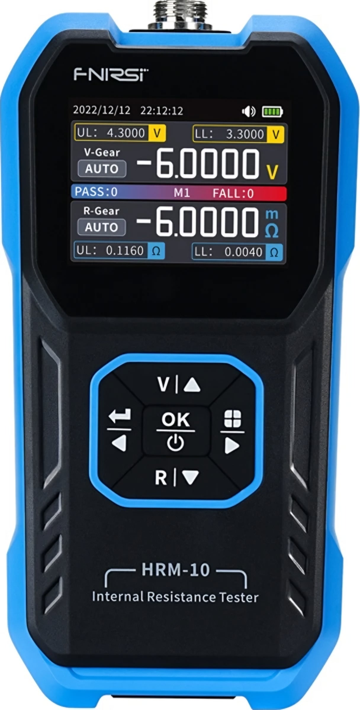 Tester Service Fnirsi HRM-10 pentru masurare rezistenta interna tensiune baterie / acumulator
