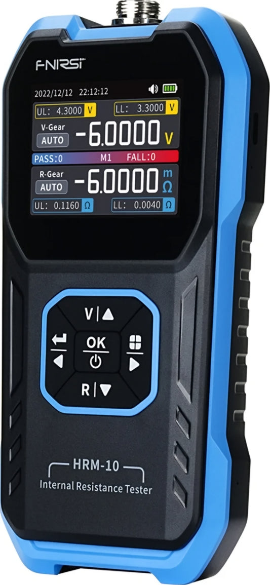 Tester Service Fnirsi HRM-10 pentru masurare rezistenta interna tensiune baterie / acumulator