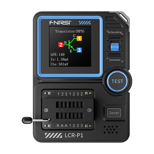 Tester Service Fnirsi LCR-P1 pentru masurare condensatori si tranzistori