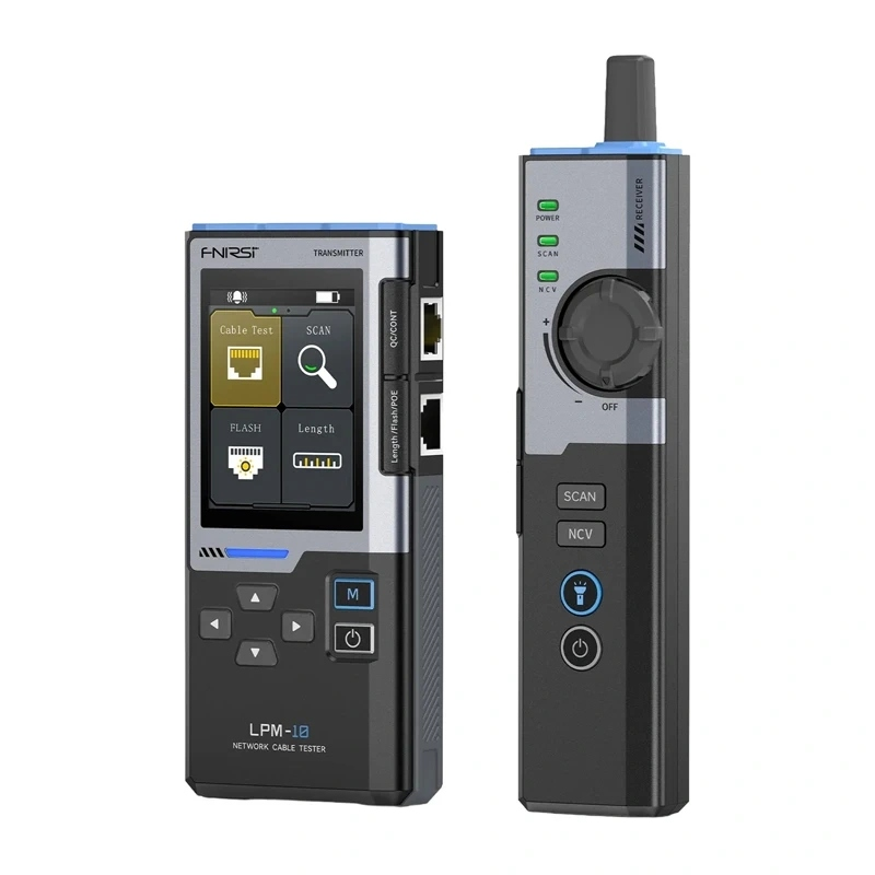 Tester Cablu Retea UTP Fnirsi LPM-10A, Negru