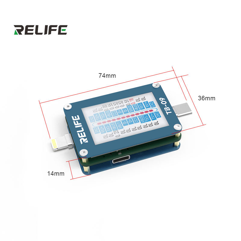 Tester Service Relife TB-09, Lightning / USB-C