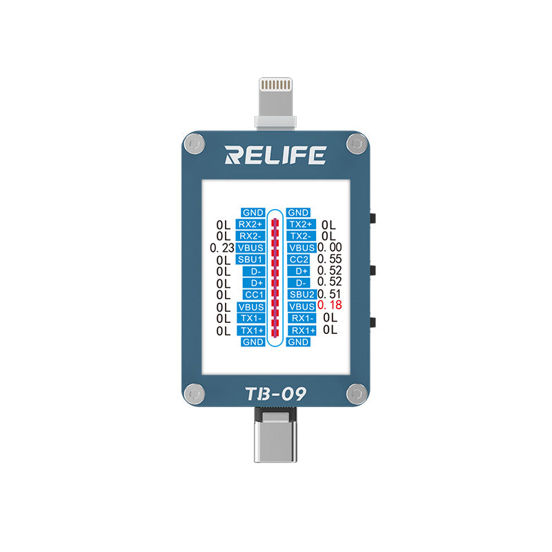 Tester Service Relife TB-09, Lightning / USB-C