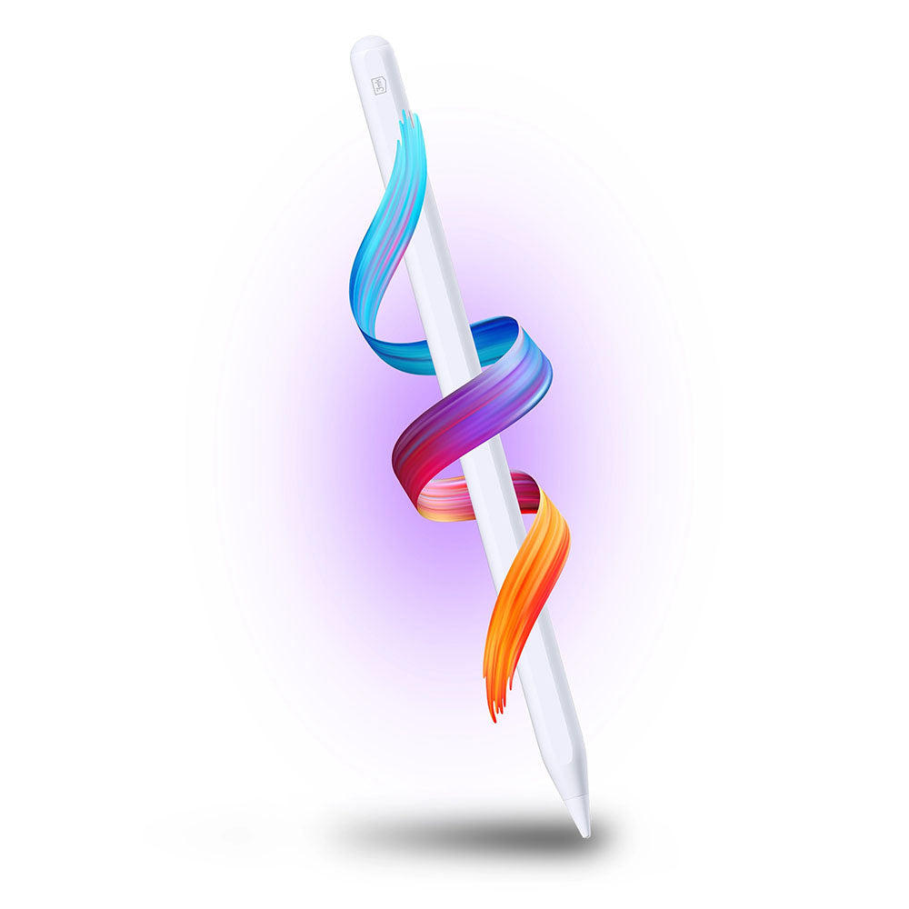Touch Pen 3MK Wonder pentru Apple iPad, Versiune Activ, Alb