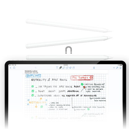 Touch Pen Acefast V1, Versiune Activ, Alb