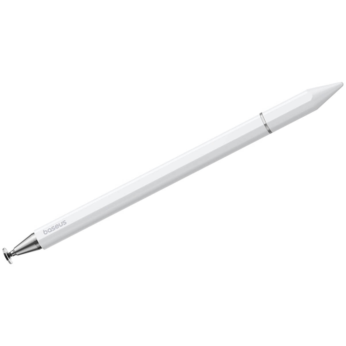 Touch Pen Baseus Smooth Writing III Magnetic 3in1, Alb