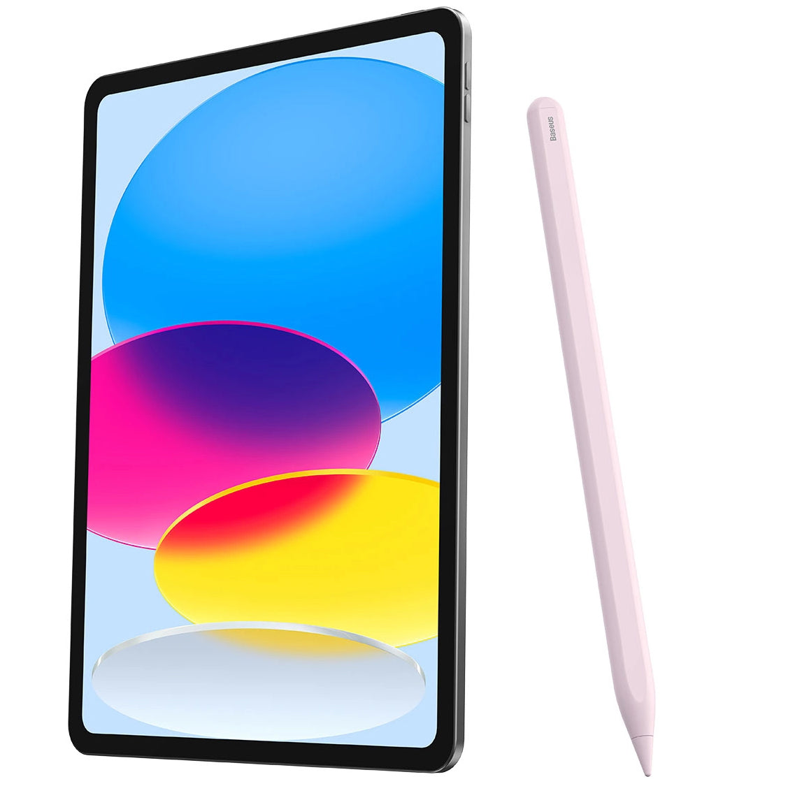 Touch Pen Baseus Smooth Writing 2 Series pentru Apple iPad, Versiune Wireless Activ, Roz SXBC060104