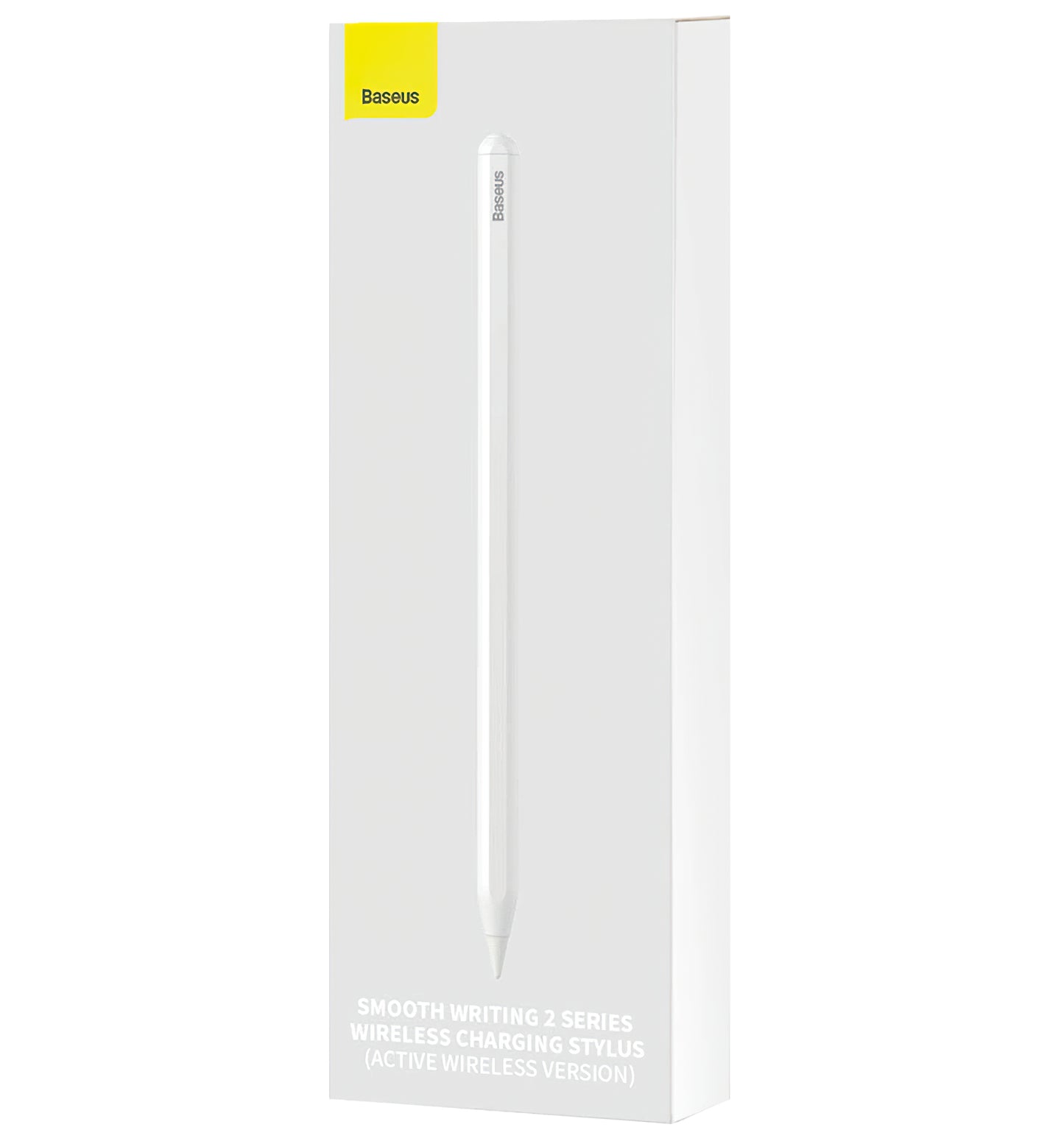 Touch Pen Baseus Smooth Writing 2 Series pentru Apple iPad, Versiune Wireless Activ, Alb SXBC060102