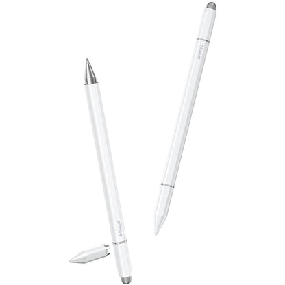 Touch Pen Baseus Smooth Writing III Magnetic 3in1, Alb