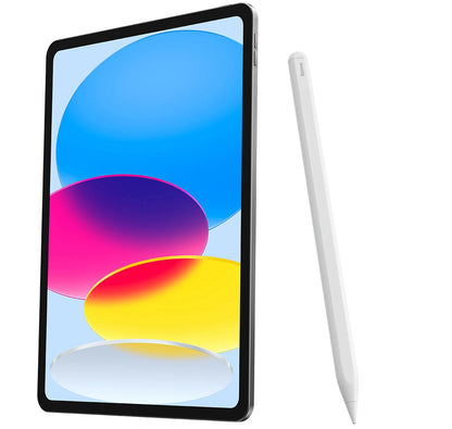 Touch Pen Baseus Smooth Writing 2 Series pentru Apple iPad, Versiune Wireless Activ, Alb SXBC060102