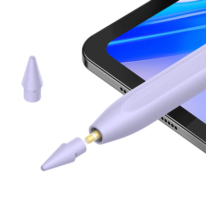 Touch Pen Baseus Smooth Writing 2 Series pentru Apple iPad, Versiune Wireless Activ, Mov SXBC060105